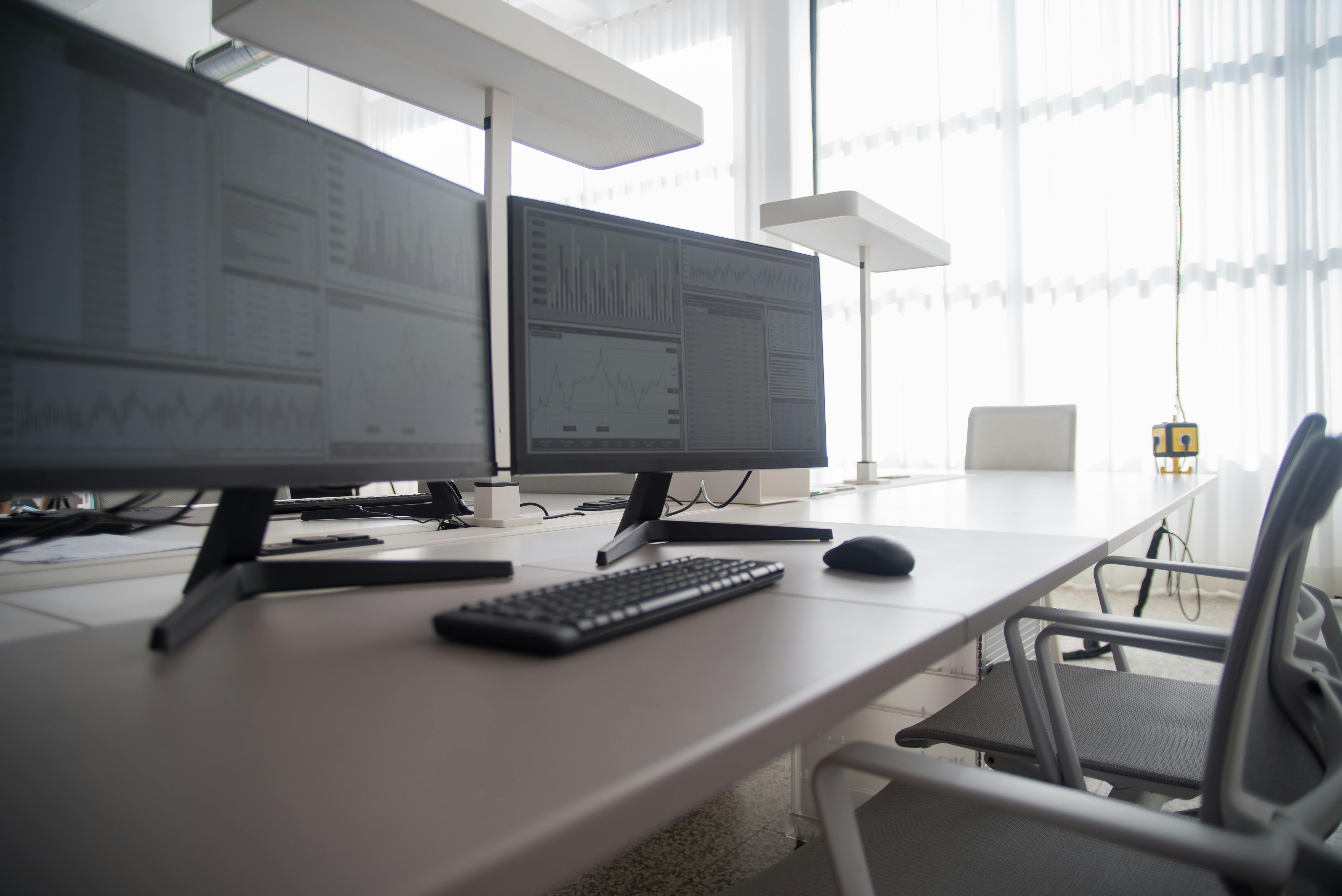 Image of people working with computers